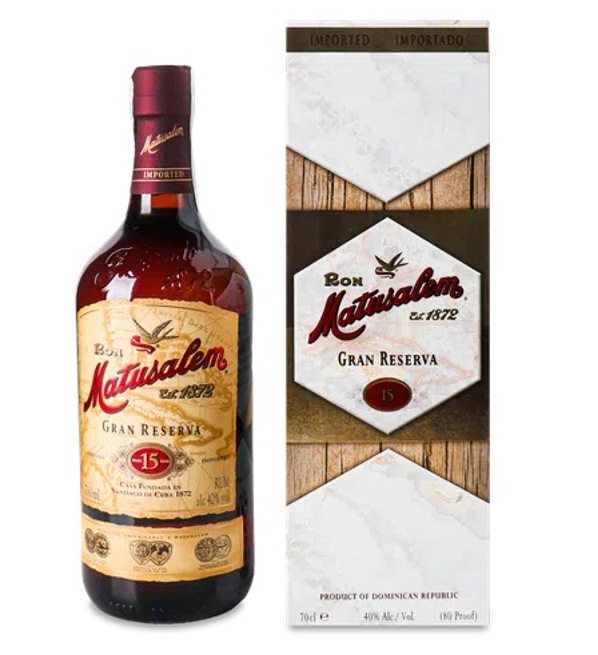 Ром Matusalem Gran Reserva 15 y.o. 40% 0.7 л